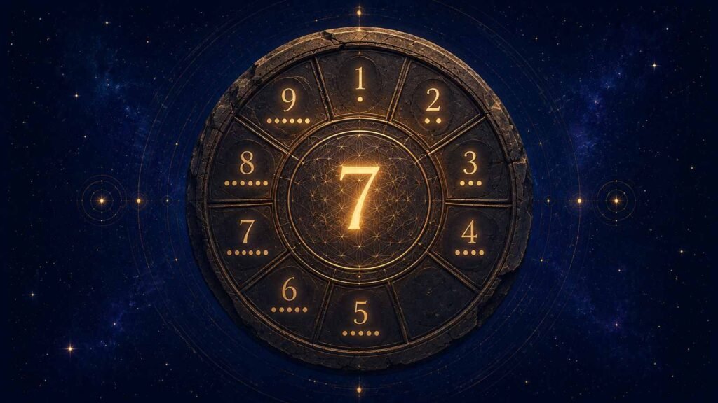 Chaldean numerology calculator showing a name number and its compound number meaning