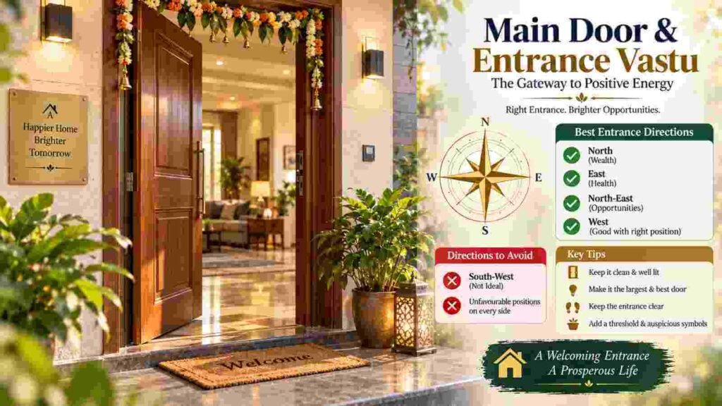 Main Door and Entrance Vastu