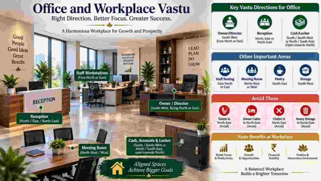 Office and Workplace Vastu